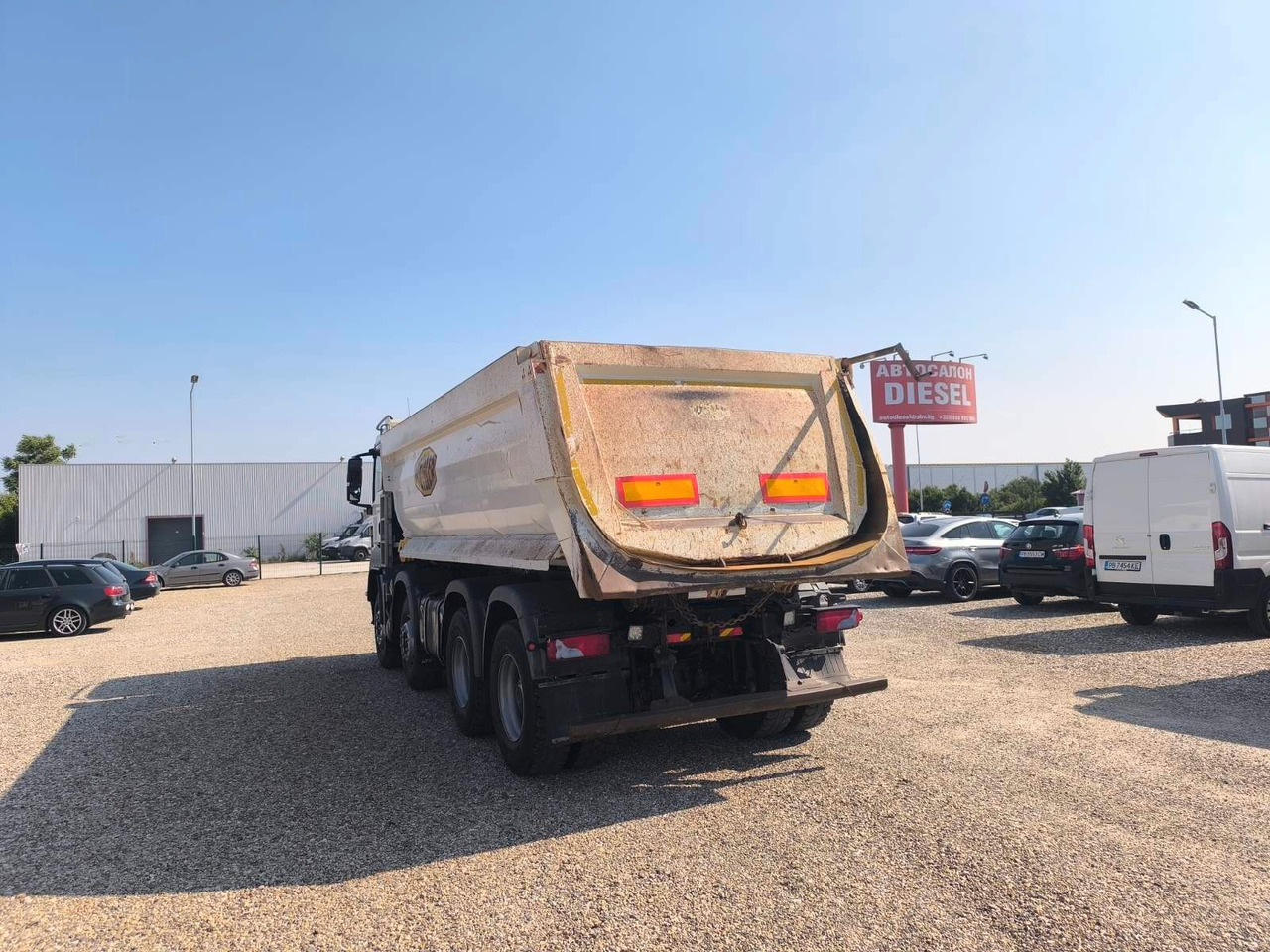 MAN TGS 41.420 MEILLER KIPPER - Truk skip loader: gambar 5 MAN TGS 41.420 MEILLER KIPPER - Truk skip loader: gambar 5