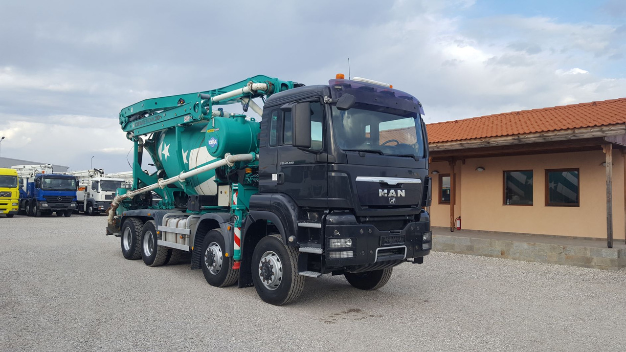 MAN TGS 41.480 CIFA MK20M 8X6 - Truk pompa mixer: gambar 1 MAN TGS 41.480 CIFA MK20M 8X6 - Truk pompa mixer: gambar 1