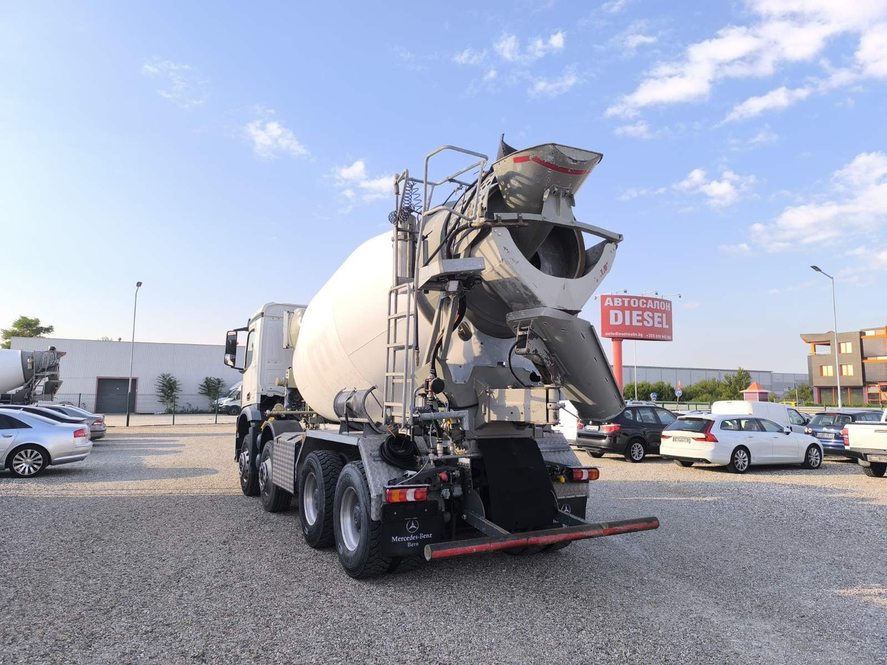 MERCEDES-BENZ AROCS 3242 CIFA 9M3 - Truk pengaduk beton: gambar 5 MERCEDES-BENZ AROCS 3242 CIFA 9M3 - Truk pengaduk beton: gambar 5