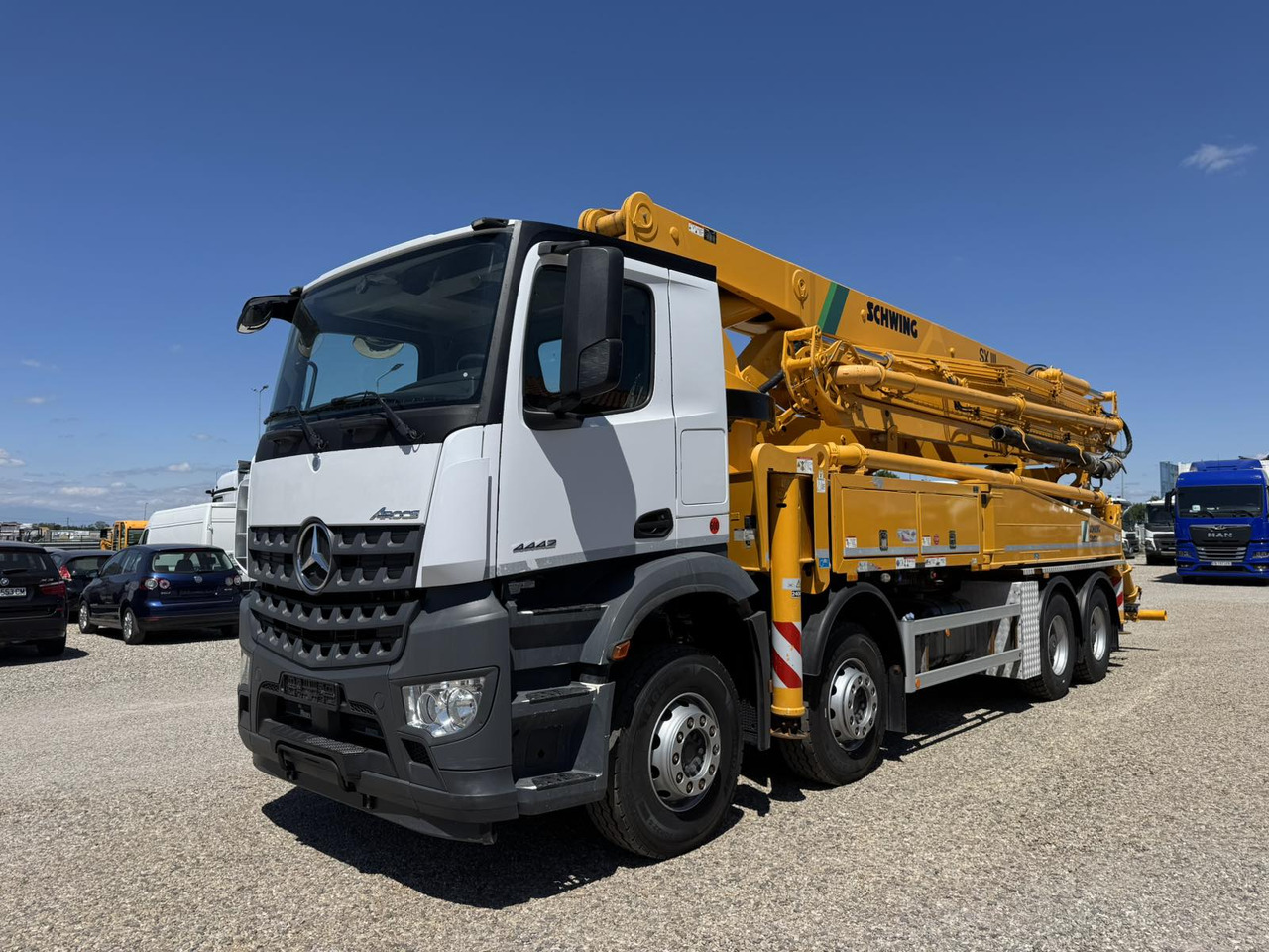 MERCEDES-BENZ AROCS 4442 SCHWING S43SX - Truk pompa beton: gambar 3 MERCEDES-BENZ AROCS 4442 SCHWING S43SX - Truk pompa beton: gambar 3