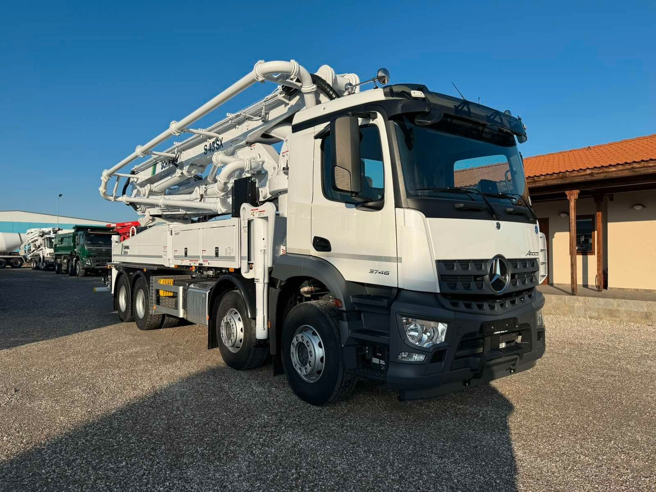 Mercedes-Benz AROCS 3746 SCHWING S43SX III - Truk pompa beton: gambar 1 Mercedes-Benz AROCS 3746 SCHWING S43SX III - Truk pompa beton: gambar 1