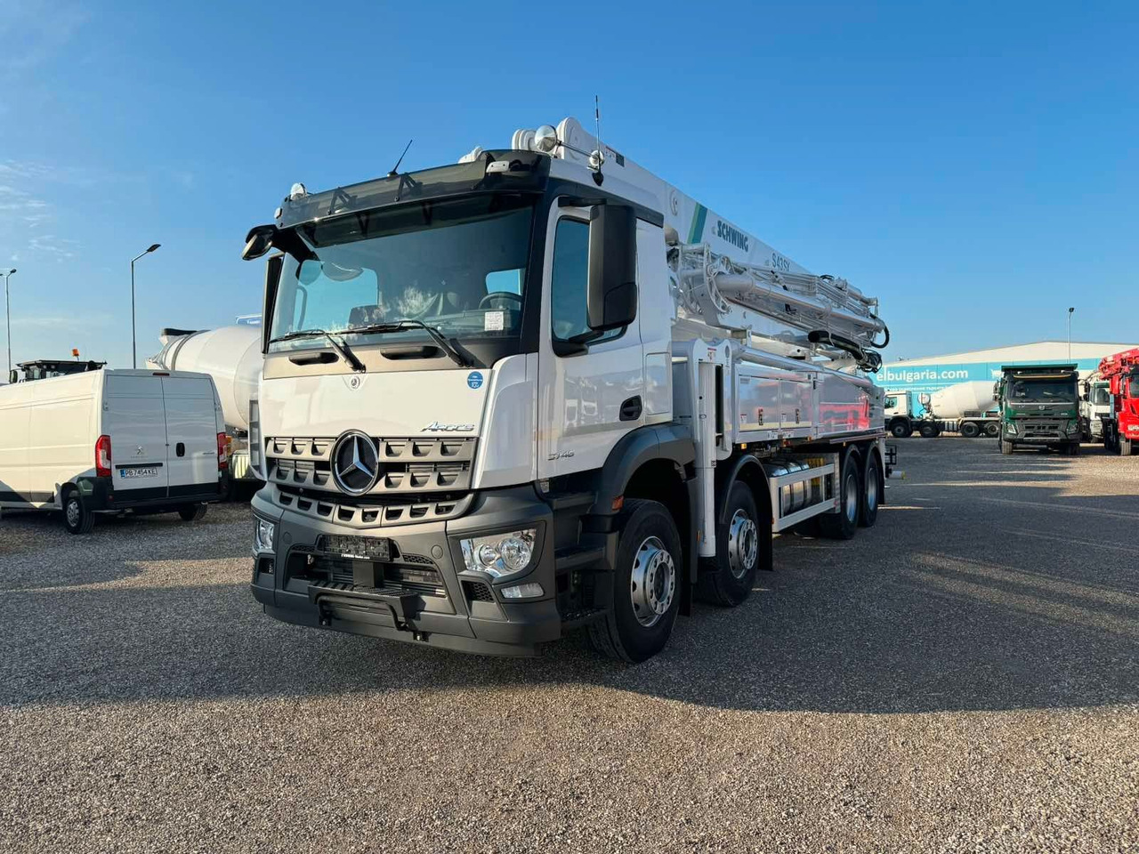Mercedes-Benz AROCS 3746 SCHWING S43SX III - Truk pompa beton: gambar 3 Mercedes-Benz AROCS 3746 SCHWING S43SX III - Truk pompa beton: gambar 3