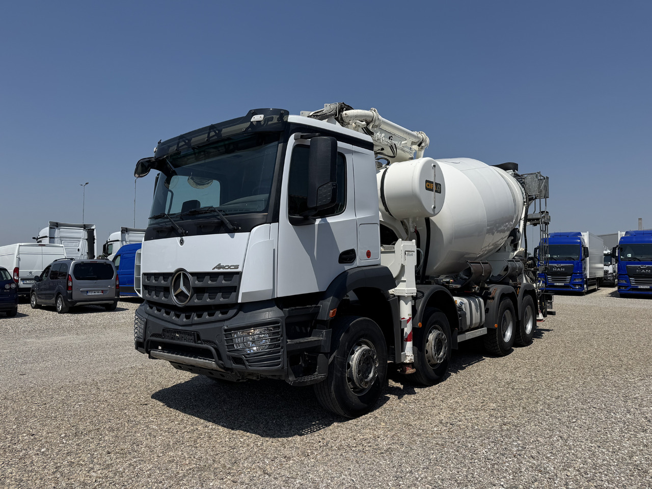 Mercedes-Benz AROCS 4143 CIFA MK28L-5 - Truk pompa beton: gambar 3 Mercedes-Benz AROCS 4143 CIFA MK28L-5 - Truk pompa beton: gambar 3