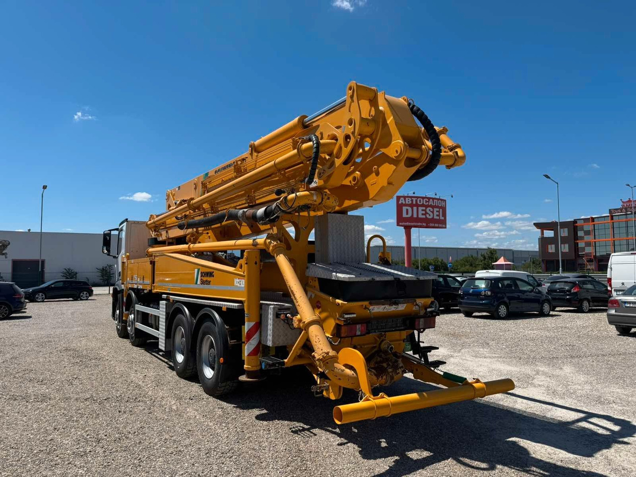 Mercedes-Benz AROCS 4442 SCHWING S43SX - Truk pompa beton: gambar 5 Mercedes-Benz AROCS 4442 SCHWING S43SX - Truk pompa beton: gambar 5