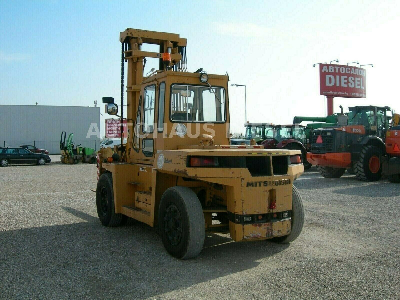 Mitsubishi FD 135 - Forklift diesel: gambar 5 Mitsubishi FD 135 - Forklift diesel: gambar 5
