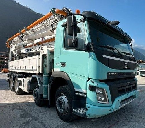 Volvo FMX 500 SCHWING S36SX - Truk pompa beton: gambar 1 Volvo FMX 500 SCHWING S36SX - Truk pompa beton: gambar 1