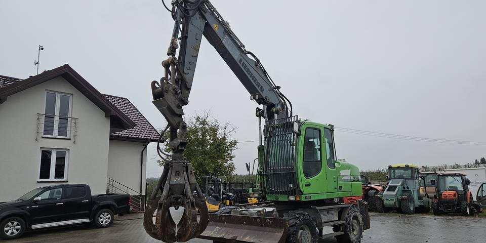 Koparka kołowa Liebherr A 316 Litronic chwytak podpory pług - Ekskavator roda: gambar 2 Koparka kołowa Liebherr A 316 Litronic chwytak podpory pług - Ekskavator roda: gambar 2