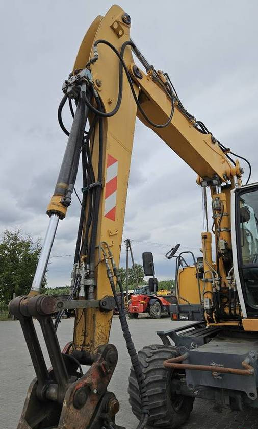 Ekskavator roda Koparka kołowa Liebherr A314 Litronic 9350 h 4 łyżki kołówka: gambar 12