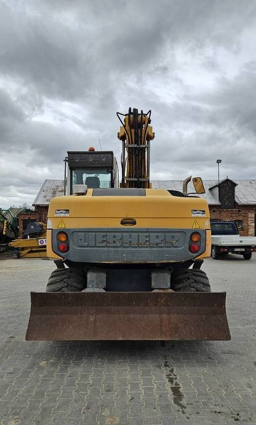 Ekskavator roda Koparka kołowa Liebherr A314 Litronic 9350 h 4 łyżki kołówka: gambar 7