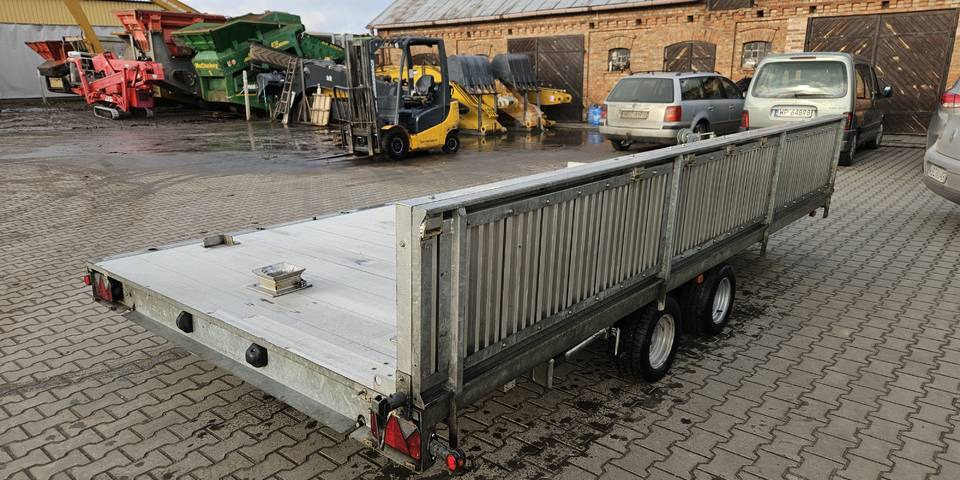 Laweta 750 kg DMC 2700 kg 460x250 cm poszerzana do 310 cm wciągarka - Trailer autotransporter: gambar 5 Laweta 750 kg DMC 2700 kg 460x250 cm poszerzana do 310 cm wciągarka - Trailer autotransporter: gambar 5