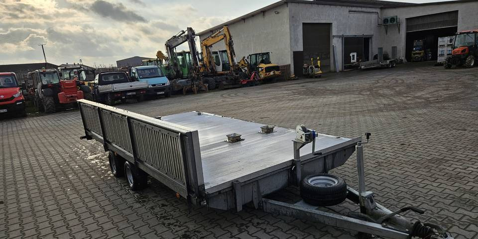 Laweta 750 kg DMC 2700 kg 460x250 cm poszerzana do 310 cm wciągarka - Trailer autotransporter: gambar 3 Laweta 750 kg DMC 2700 kg 460x250 cm poszerzana do 310 cm wciągarka - Trailer autotransporter: gambar 3