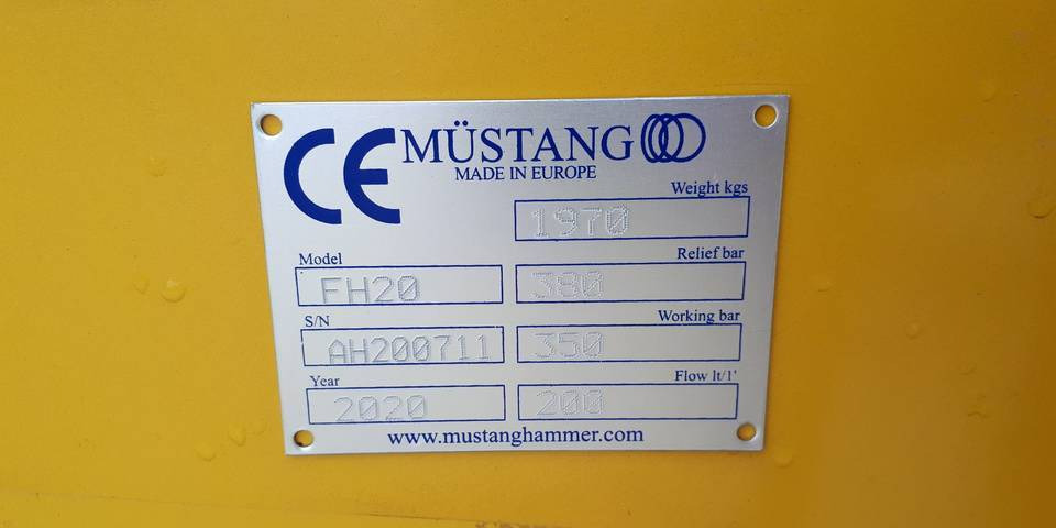 Gunting pembongkaran untuk Peralatan konstruksi baru NOWA szczęka krusząca Mystang FH20 nożyce wyburzeniowe: gambar 11