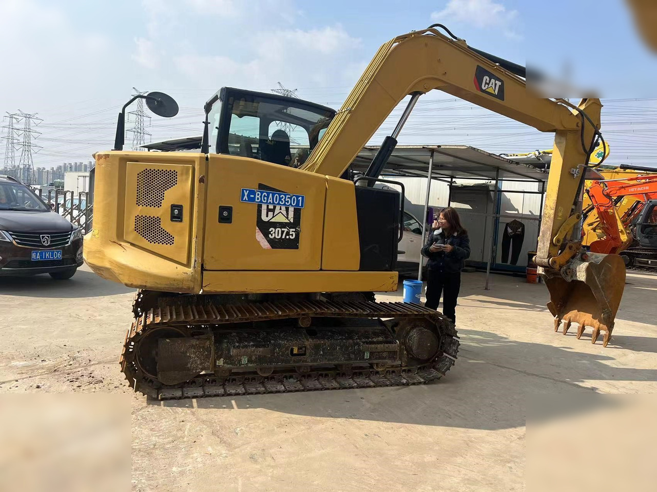 CATERPILLAR 307.5 - Ekskavator perayap: gambar 3 CATERPILLAR 307.5 - Ekskavator perayap: gambar 3