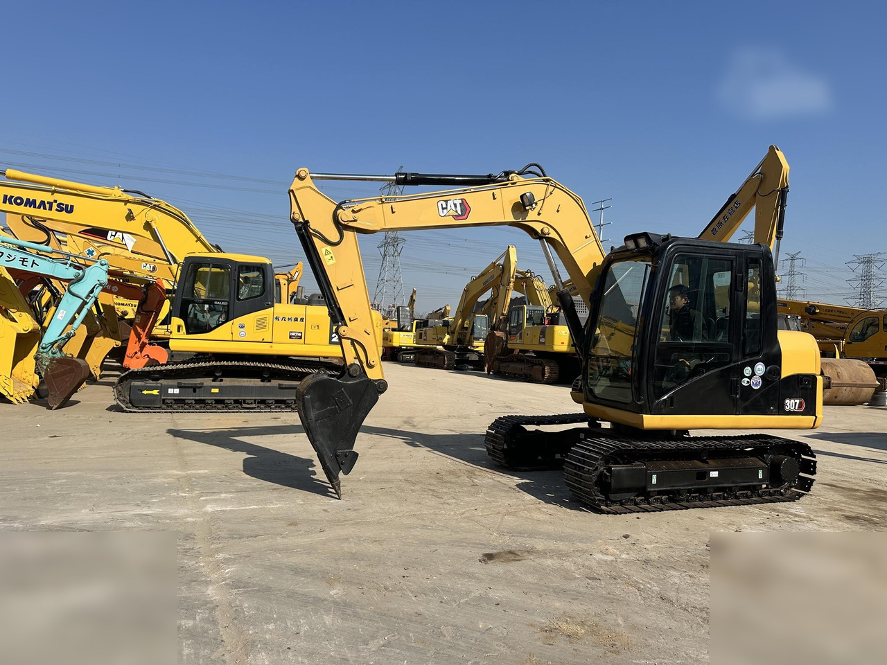 CATERPILLAR 307D - Ekskavator perayap: gambar 1 CATERPILLAR 307D - Ekskavator perayap: gambar 1