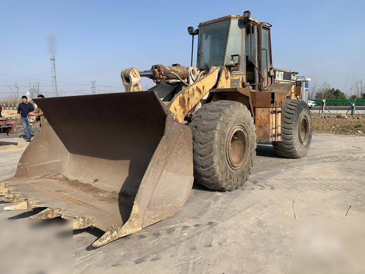 CATERPILLAR 966F - Wheel loader: gambar 1 CATERPILLAR 966F - Wheel loader: gambar 1