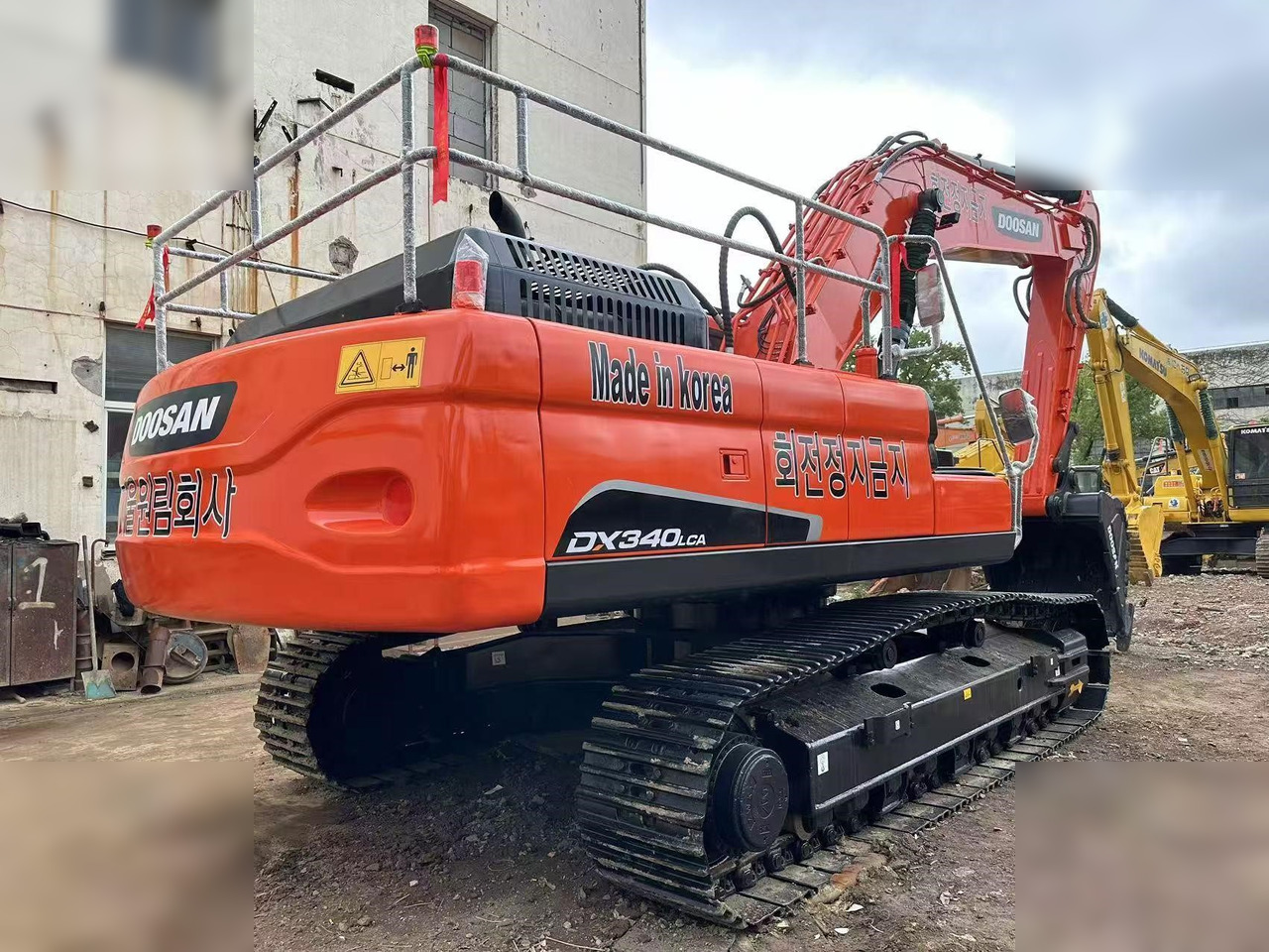 DOOSAN DX340 LC - Ekskavator perayap: gambar 3 DOOSAN DX340 LC - Ekskavator perayap: gambar 3