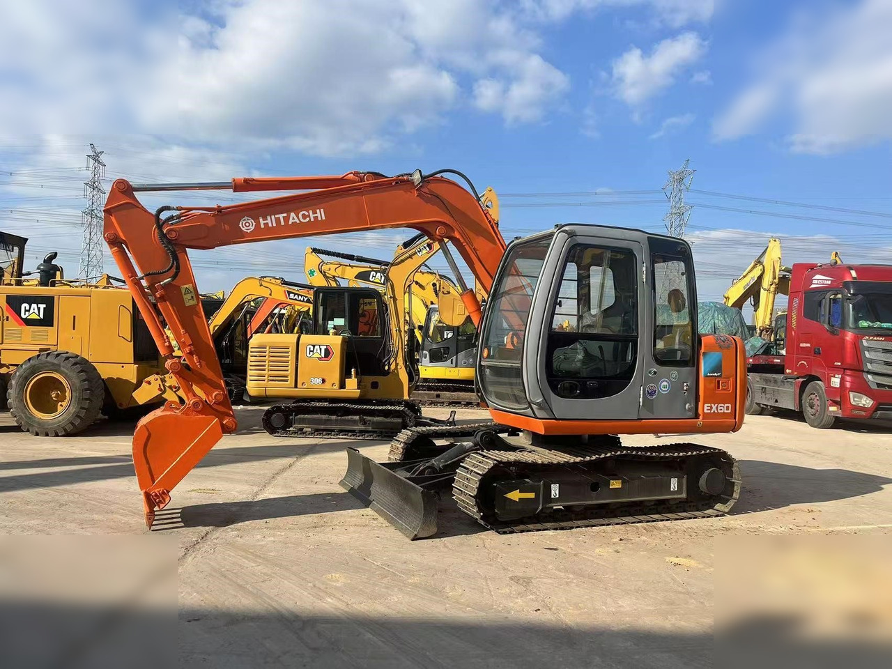 HITACHI EX60-5 - Ekskavator perayap: gambar 1 HITACHI EX60-5 - Ekskavator perayap: gambar 1