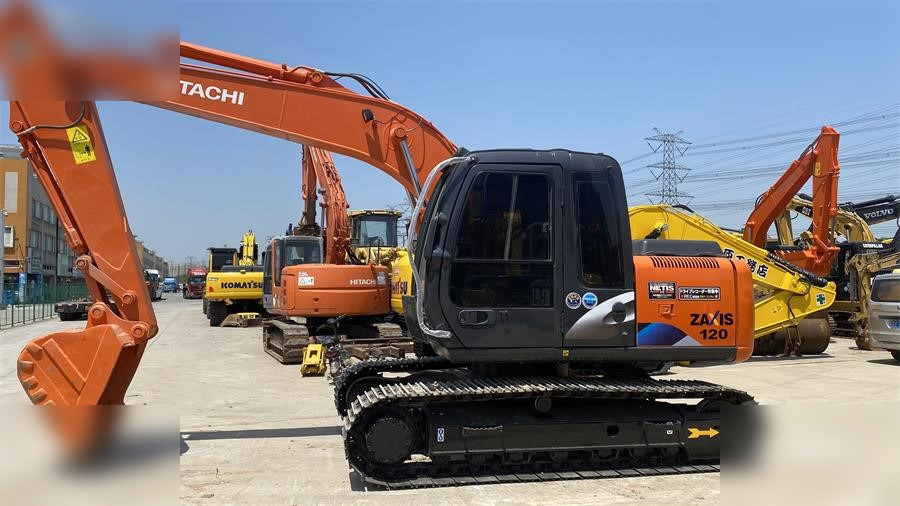 HITACHI ZX120 - Ekskavator perayap: gambar 1 HITACHI ZX120 - Ekskavator perayap: gambar 1
