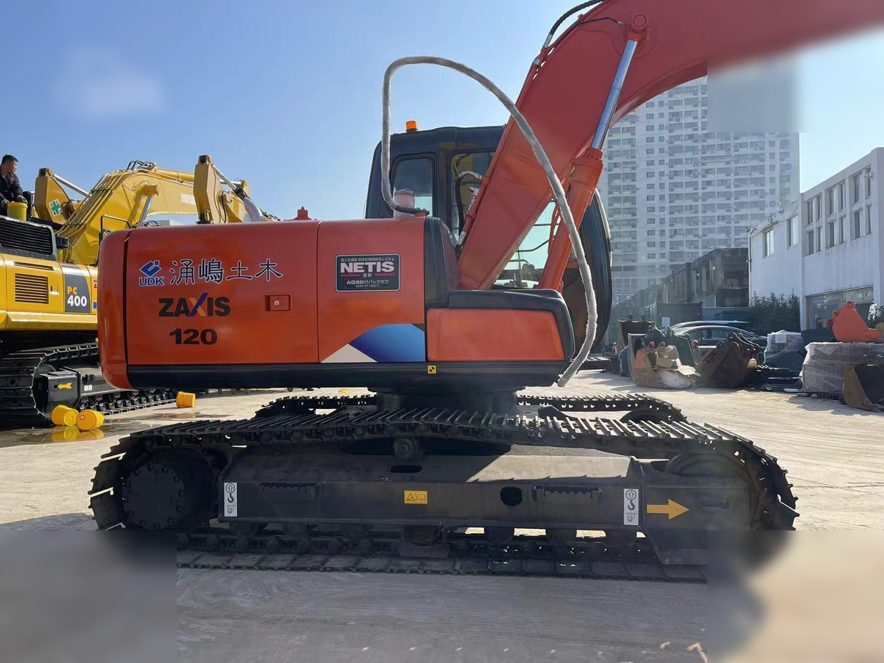 HITACHI ZX120 - Ekskavator perayap: gambar 5 HITACHI ZX120 - Ekskavator perayap: gambar 5