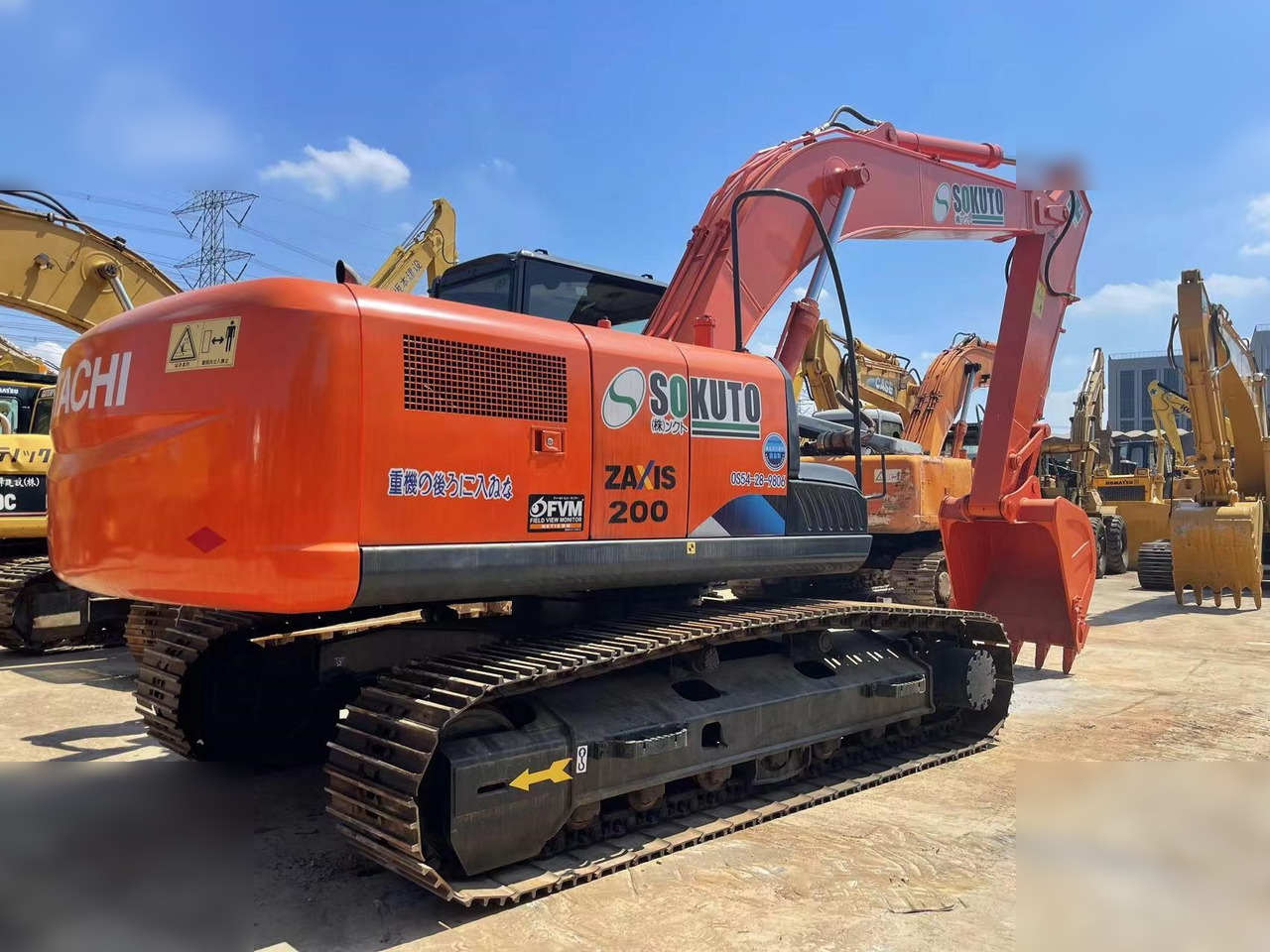 HITACHI ZX200-3 - Ekskavator perayap: gambar 3 HITACHI ZX200-3 - Ekskavator perayap: gambar 3