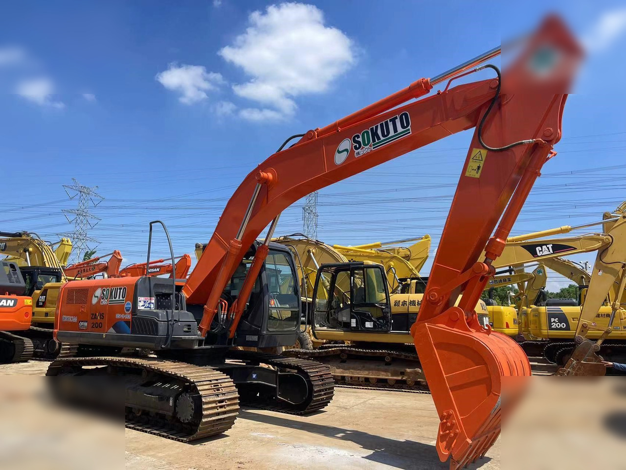 HITACHI ZX200-3G - Ekskavator perayap: gambar 3 HITACHI ZX200-3G - Ekskavator perayap: gambar 3