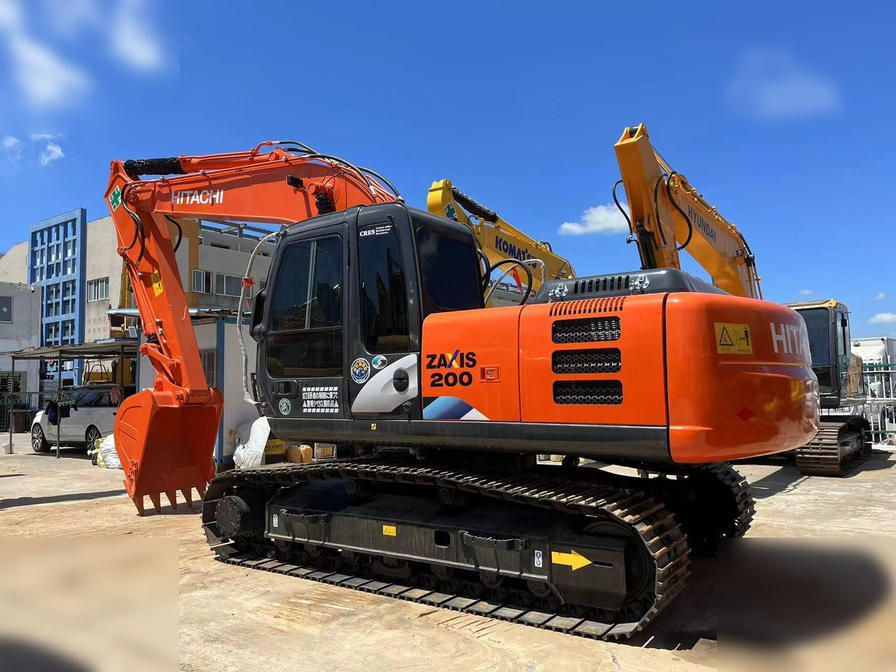 HITACHI ZX200-3G - Ekskavator perayap: gambar 1 HITACHI ZX200-3G - Ekskavator perayap: gambar 1