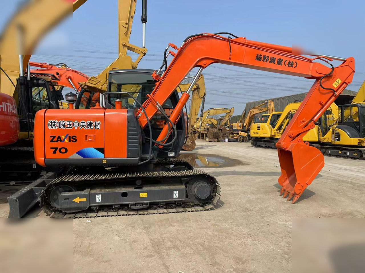 HITACHI ZX70 - Ekskavator perayap: gambar 3 HITACHI ZX70 - Ekskavator perayap: gambar 3