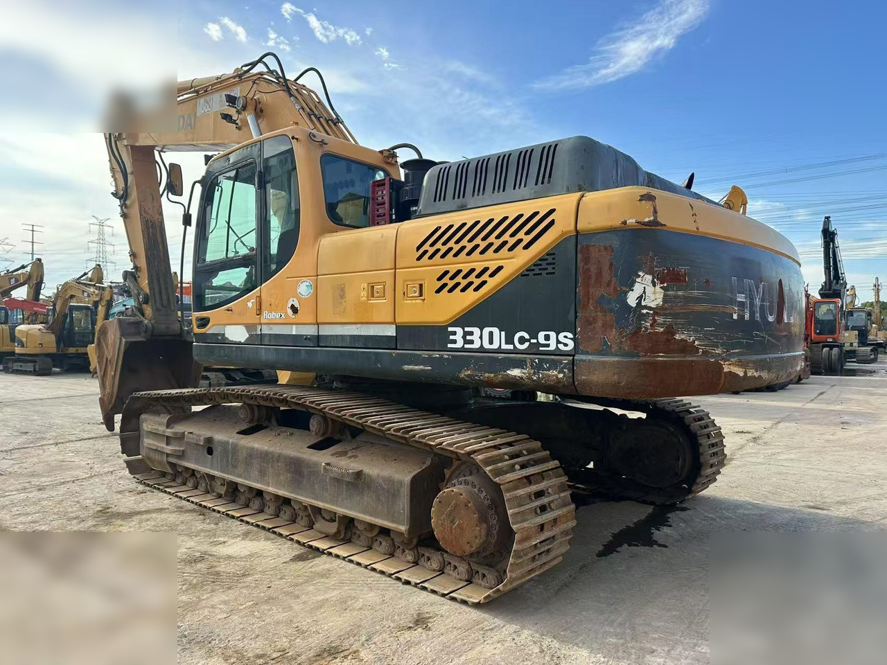 HYUNDAI ROBEX 330 LC-9S - Ekskavator perayap: gambar 5 HYUNDAI ROBEX 330 LC-9S - Ekskavator perayap: gambar 5