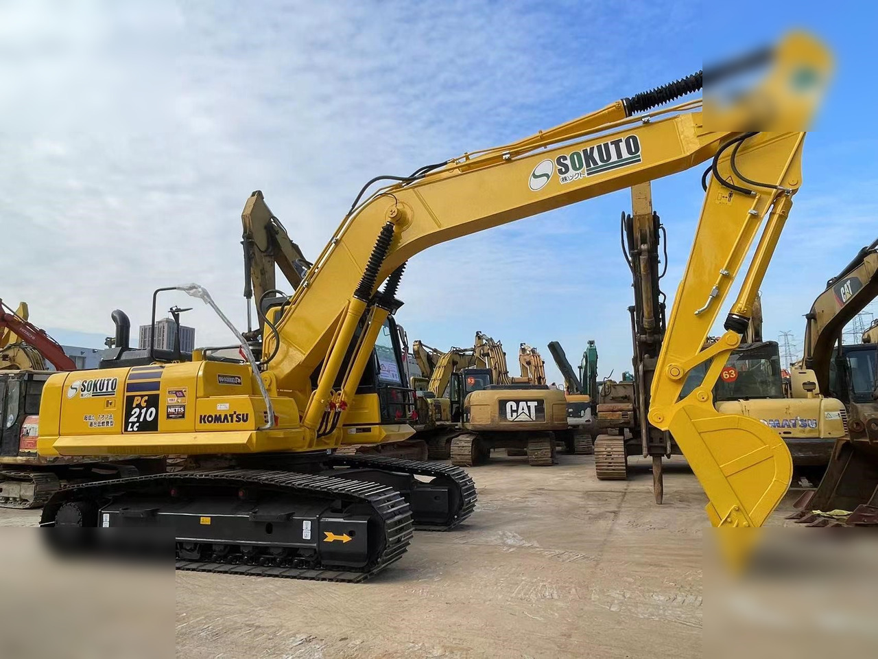 KOMATSU PC210 LC-8 - Ekskavator perayap: gambar 2 KOMATSU PC210 LC-8 - Ekskavator perayap: gambar 2