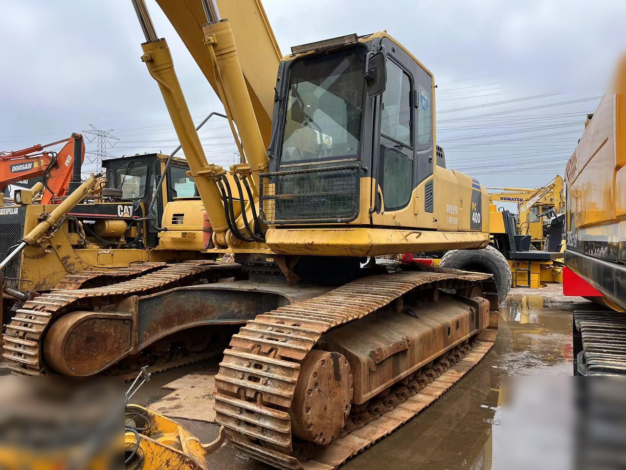 KOMATSU PC400-8 - Ekskavator perayap: gambar 5 KOMATSU PC400-8 - Ekskavator perayap: gambar 5