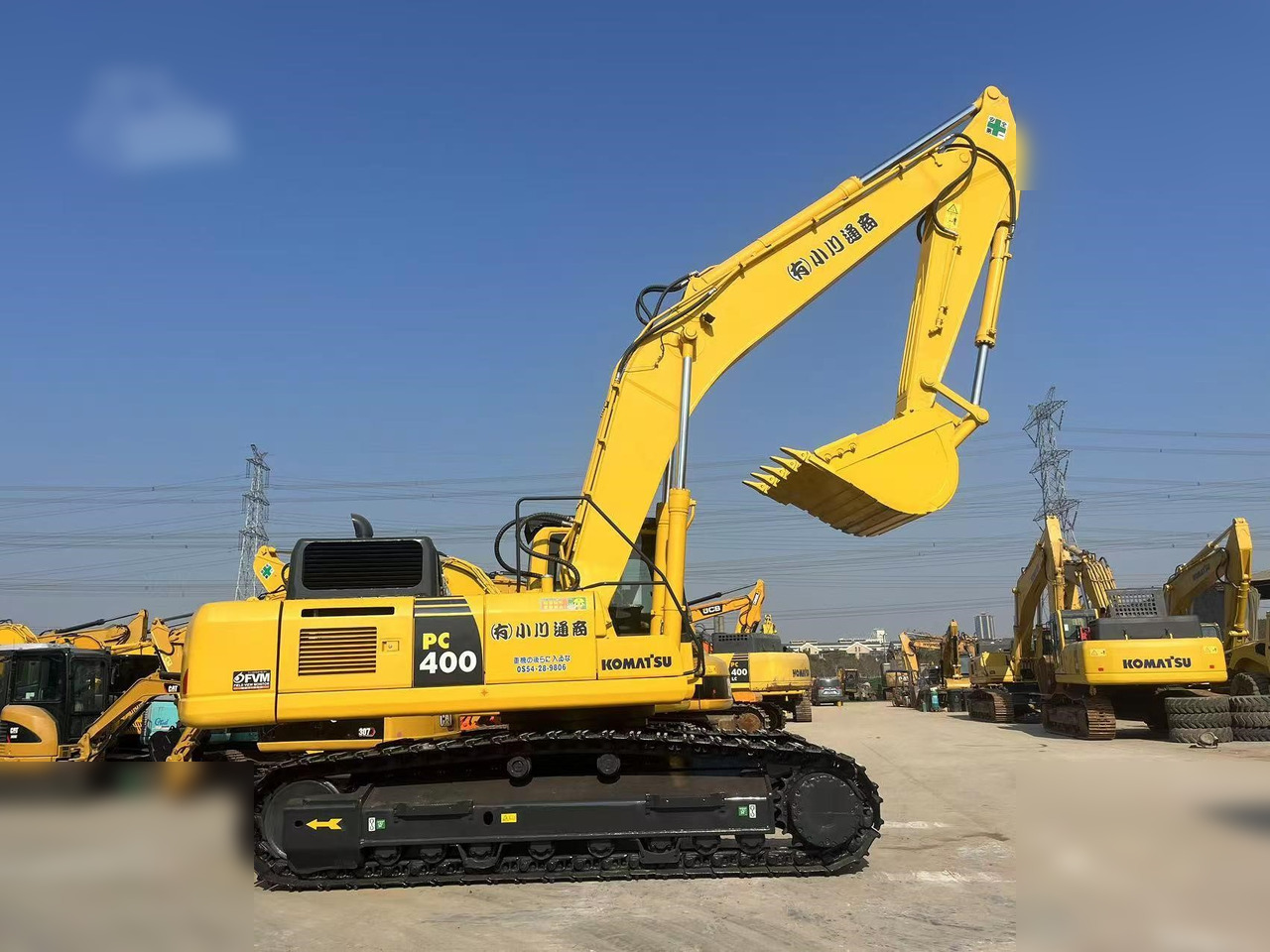 KOMATSU PC400-8R - Ekskavator perayap: gambar 1 KOMATSU PC400-8R - Ekskavator perayap: gambar 1