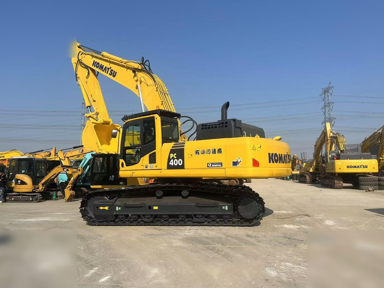 KOMATSU PC400-8R - Ekskavator perayap: gambar 4 KOMATSU PC400-8R - Ekskavator perayap: gambar 4