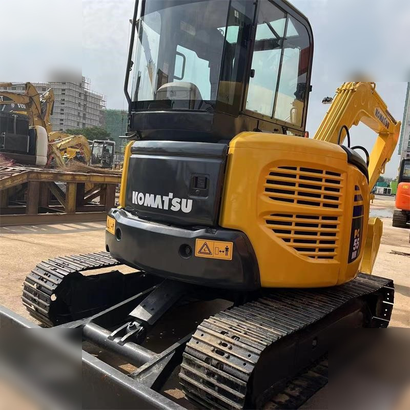 KOMATSU PC55MR-2 - Ekskavator mini: gambar 5 KOMATSU PC55MR-2 - Ekskavator mini: gambar 5
