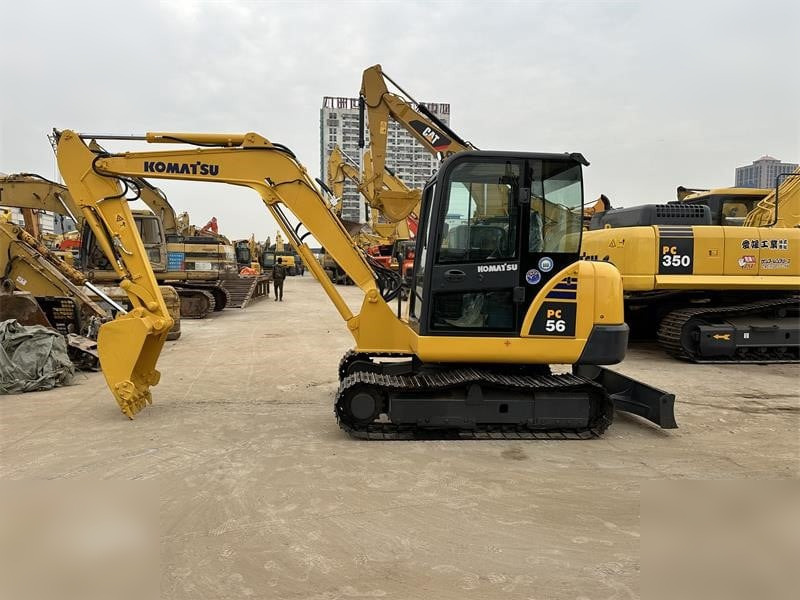 KOMATSU PC56-7 - Ekskavator mini: gambar 1 KOMATSU PC56-7 - Ekskavator mini: gambar 1