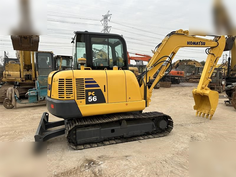 KOMATSU PC56-7 - Ekskavator mini: gambar 3 KOMATSU PC56-7 - Ekskavator mini: gambar 3