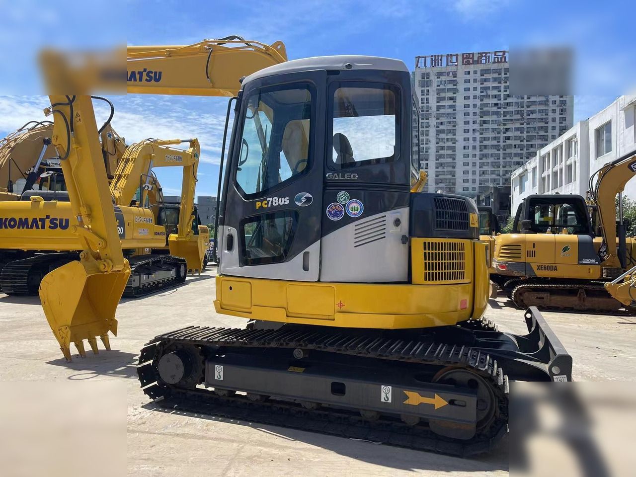 KOMATSU PC78US-6 - Ekskavator perayap: gambar 4 KOMATSU PC78US-6 - Ekskavator perayap: gambar 4
