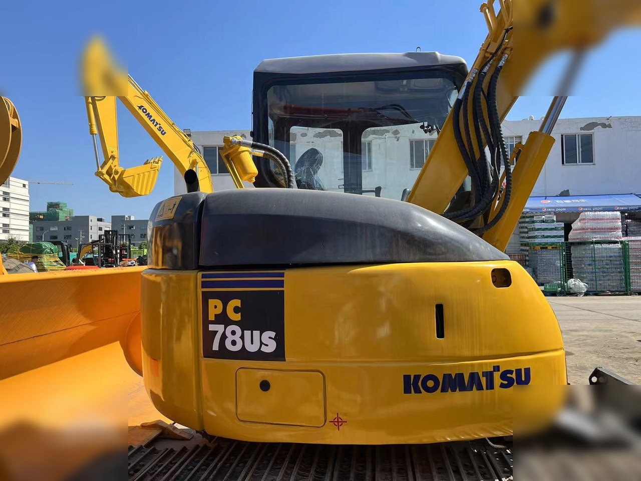 KOMATSU PC78US - Ekskavator perayap: gambar 3 KOMATSU PC78US - Ekskavator perayap: gambar 3