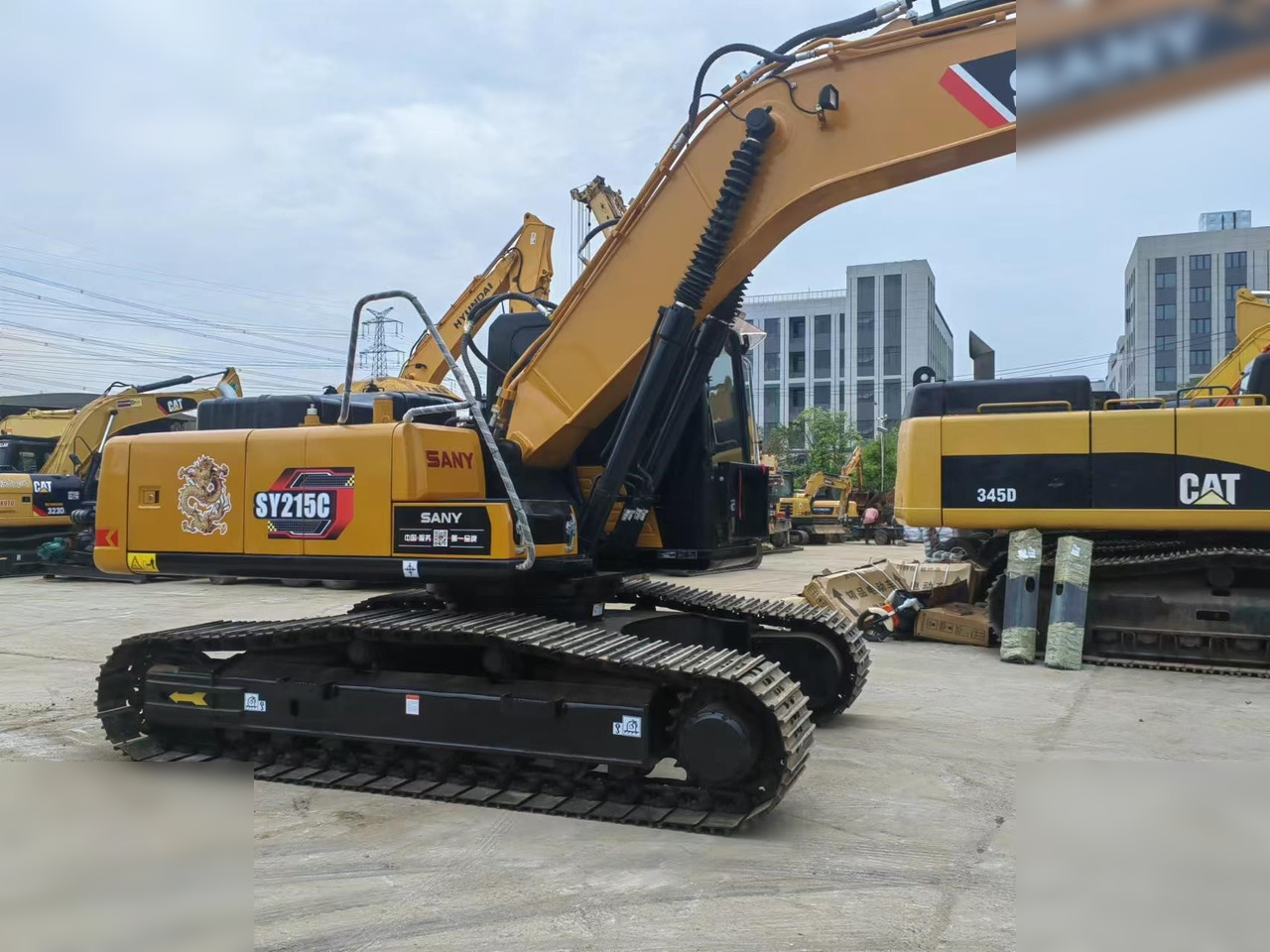 SANY SY215C - Ekskavator perayap: gambar 3 SANY SY215C - Ekskavator perayap: gambar 3