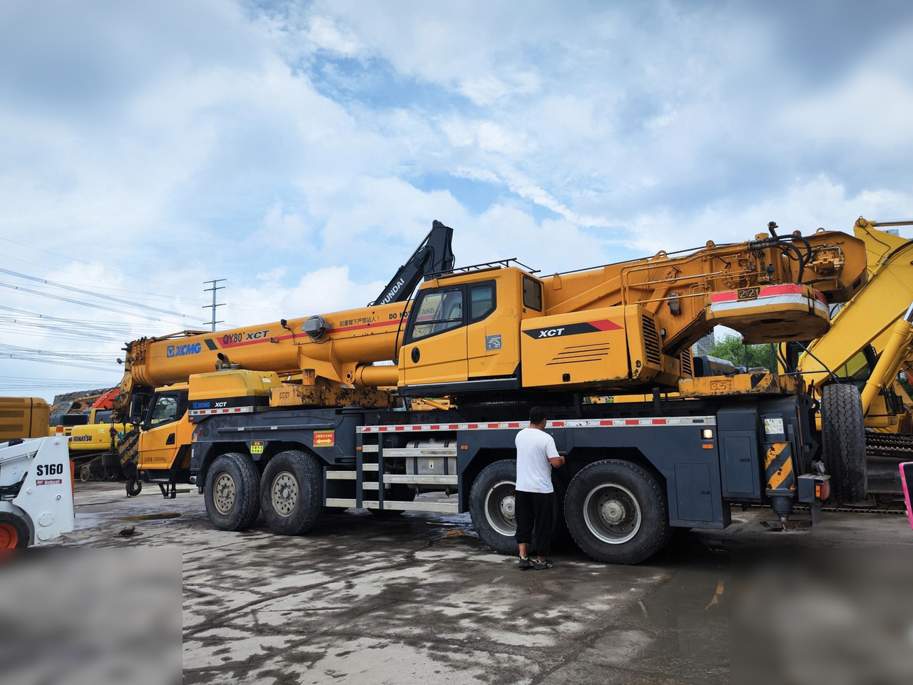 XCMG QY80XCT - Derek bergerak: gambar 2 XCMG QY80XCT - Derek bergerak: gambar 2