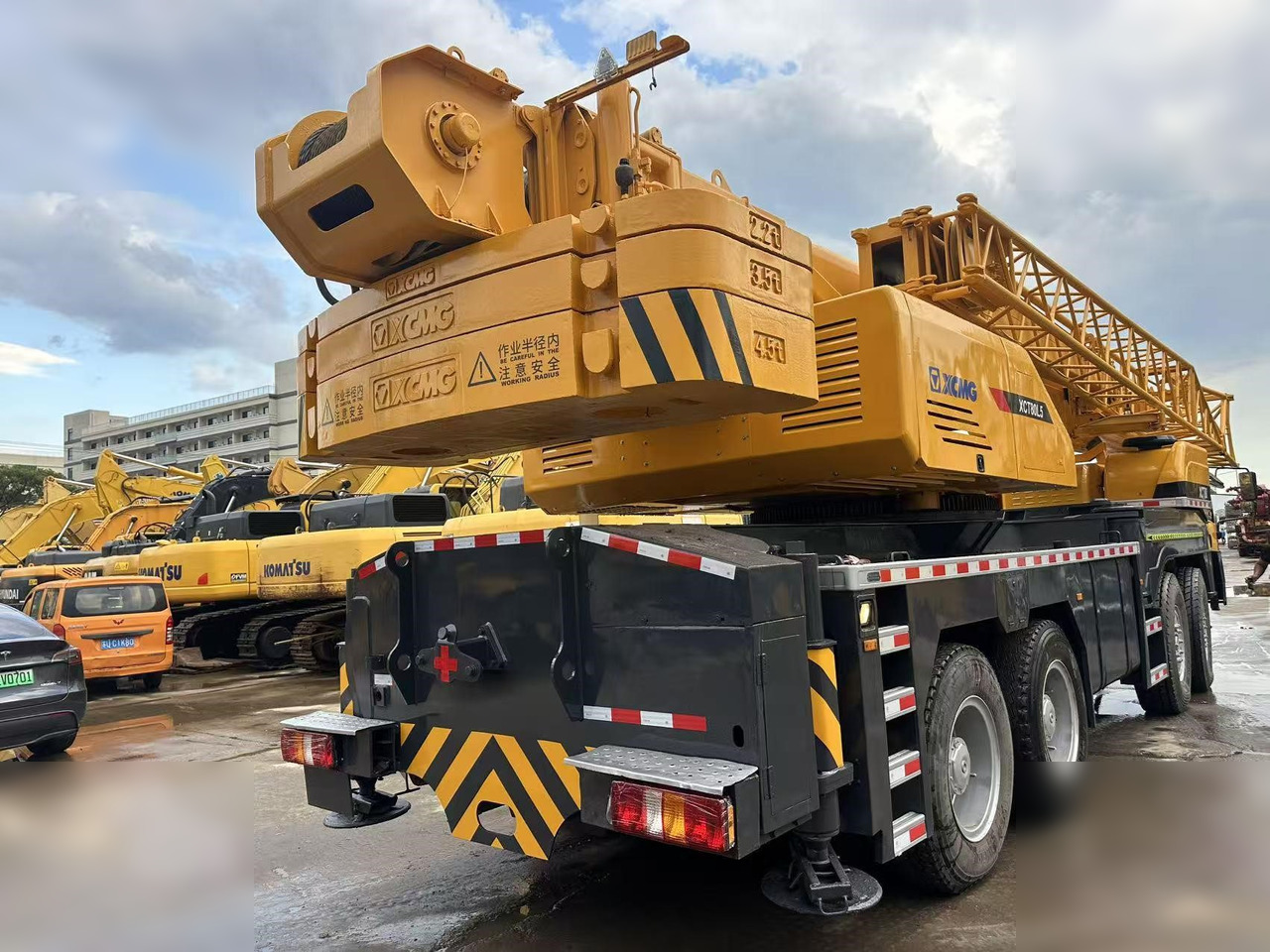 XCMG XCT80L5 - Derek semua medan: gambar 3 XCMG XCT80L5 - Derek semua medan: gambar 3