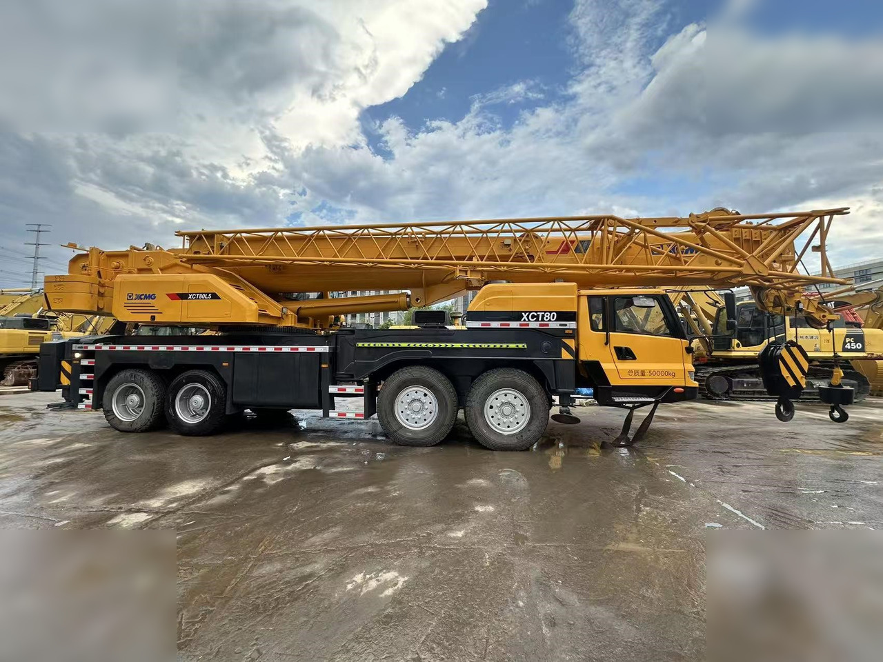 XCMG XCT80L5 - Derek semua medan: gambar 2 XCMG XCT80L5 - Derek semua medan: gambar 2