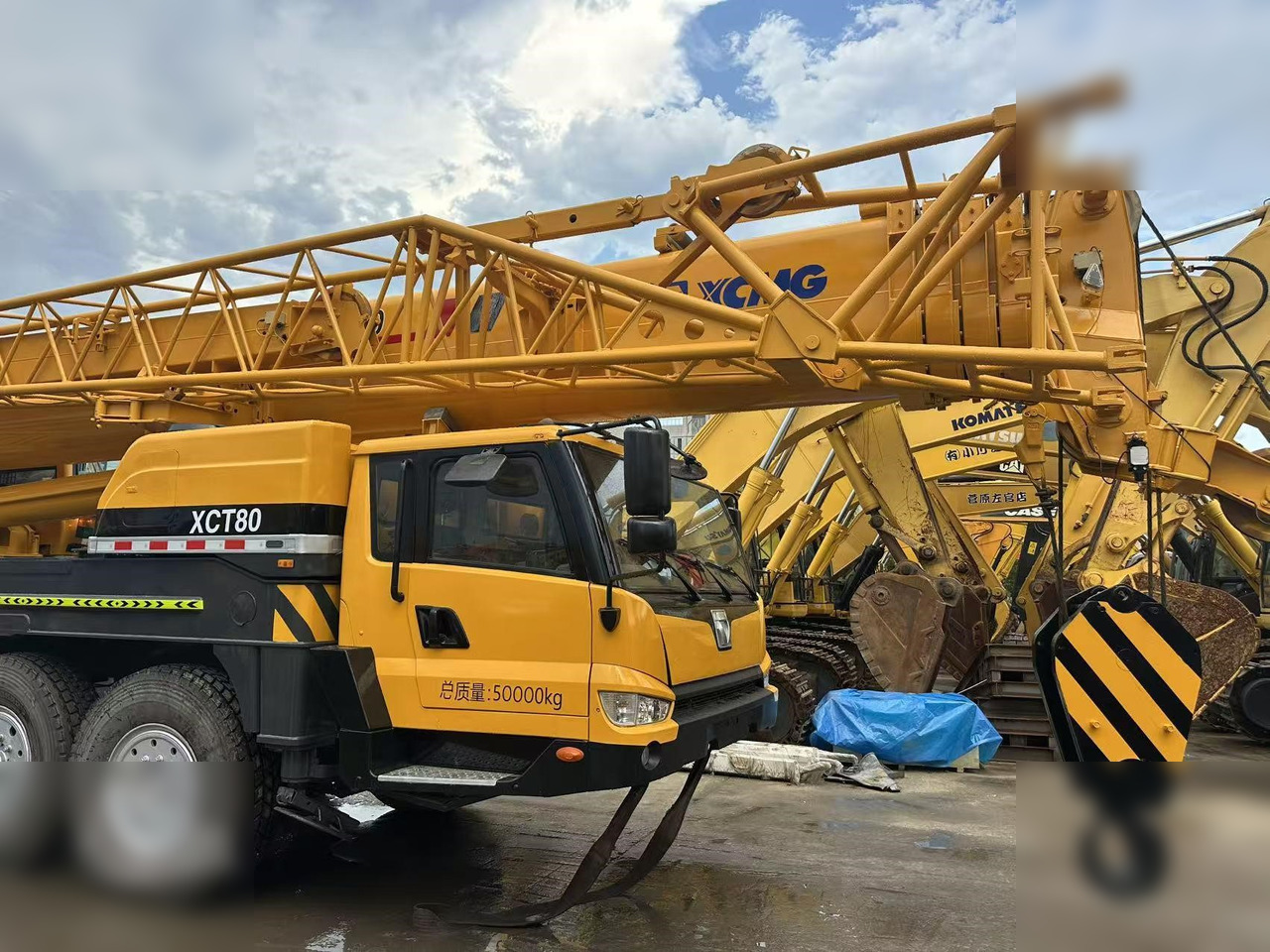 XCMG XCT80L5 - Derek semua medan: gambar 5 XCMG XCT80L5 - Derek semua medan: gambar 5