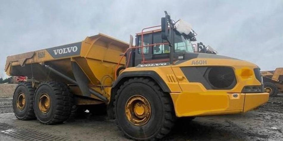 Volvo Dumper A60 H - Tempat sampah artikulasi: gambar 1 Volvo Dumper A60 H - Tempat sampah artikulasi: gambar 1