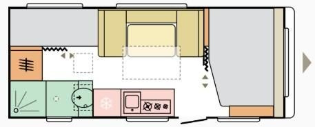 Adria Altea 60Y 552 PK*Fußboden-Temp*Eingangstür Fenst - Karavan: gambar 4 Adria Altea 60Y 552 PK*Fußboden-Temp*Eingangstür Fenst - Karavan: gambar 4