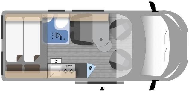 Clever Tour 540*BLACK EDITION*FINAL SALE RABATT*SOFORT* - Mobil kemping: gambar 3 Clever Tour 540*BLACK EDITION*FINAL SALE RABATT*SOFORT* - Mobil kemping: gambar 3