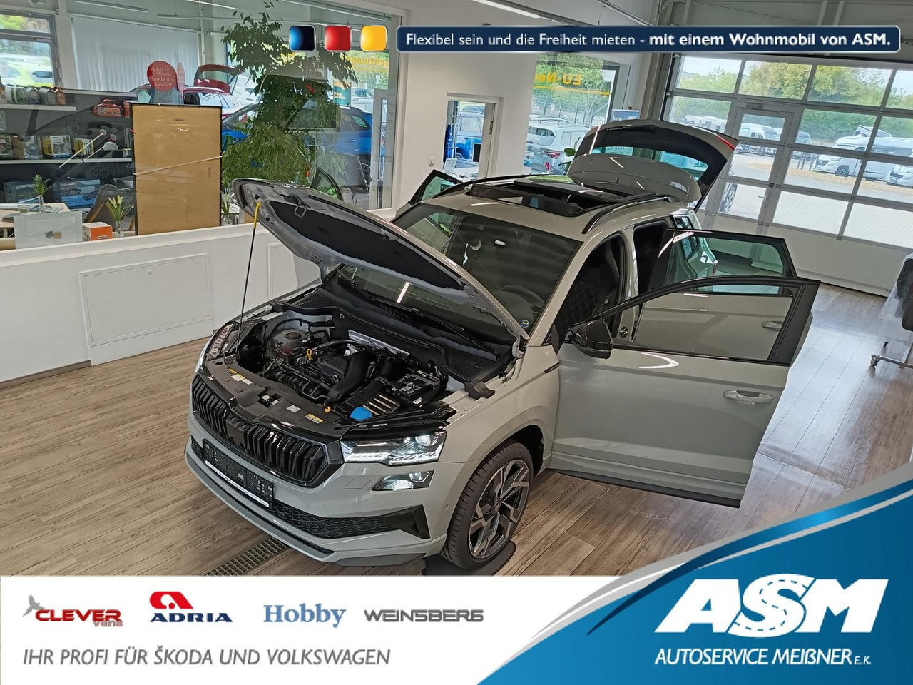 Skoda Karoq Sportline 1,5 TSI DSG*AHK*PSD*STD.HZG*NAVI - Mobil SUV: gambar 1 Skoda Karoq Sportline 1,5 TSI DSG*AHK*PSD*STD.HZG*NAVI - Mobil SUV: gambar 1