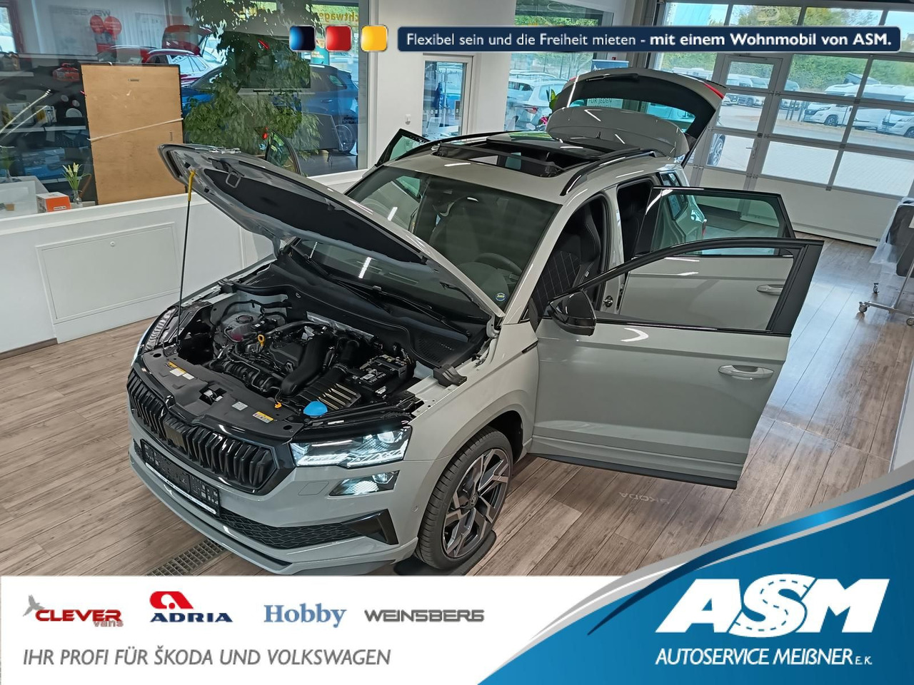 Skoda Karoq Sportline 1,5 TSI DSG*AHK*PSD*STD.HZG*NAVI - Mobil SUV: gambar 1 Skoda Karoq Sportline 1,5 TSI DSG*AHK*PSD*STD.HZG*NAVI - Mobil SUV: gambar 1