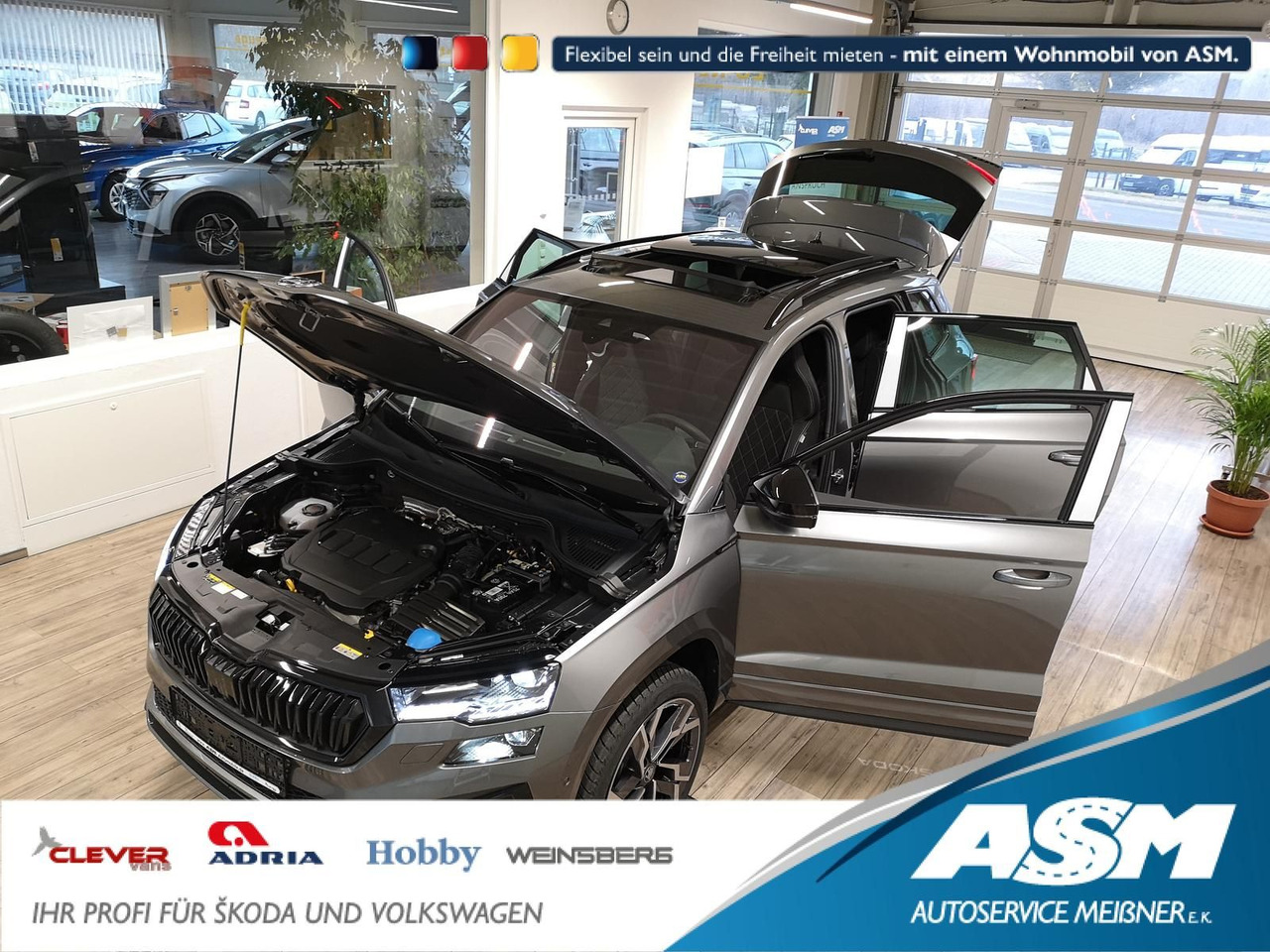 Skoda Karoq Sportline 2,0TDI DSG 4x4*PSD*AHK*360°*NAVI - Mobil SUV: gambar 1 Skoda Karoq Sportline 2,0TDI DSG 4x4*PSD*AHK*360°*NAVI - Mobil SUV: gambar 1