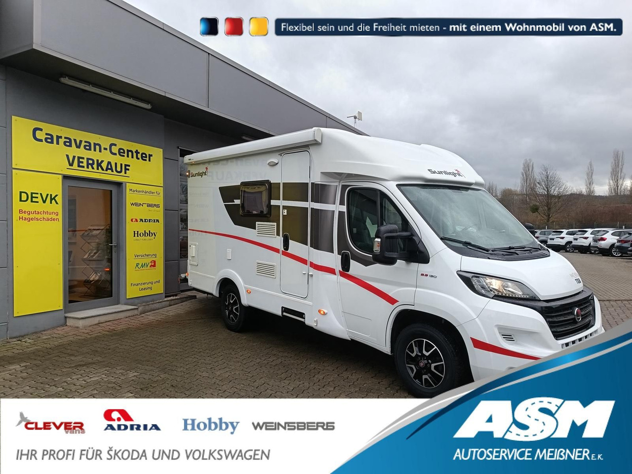 Sunlight T 58*MARKISE*SOLAR*SAT*TV*ROLLER TRÄGER - Mobil rumah semi-terintegrasi: gambar 1 Sunlight T 58*MARKISE*SOLAR*SAT*TV*ROLLER TRÄGER - Mobil rumah semi-terintegrasi: gambar 1