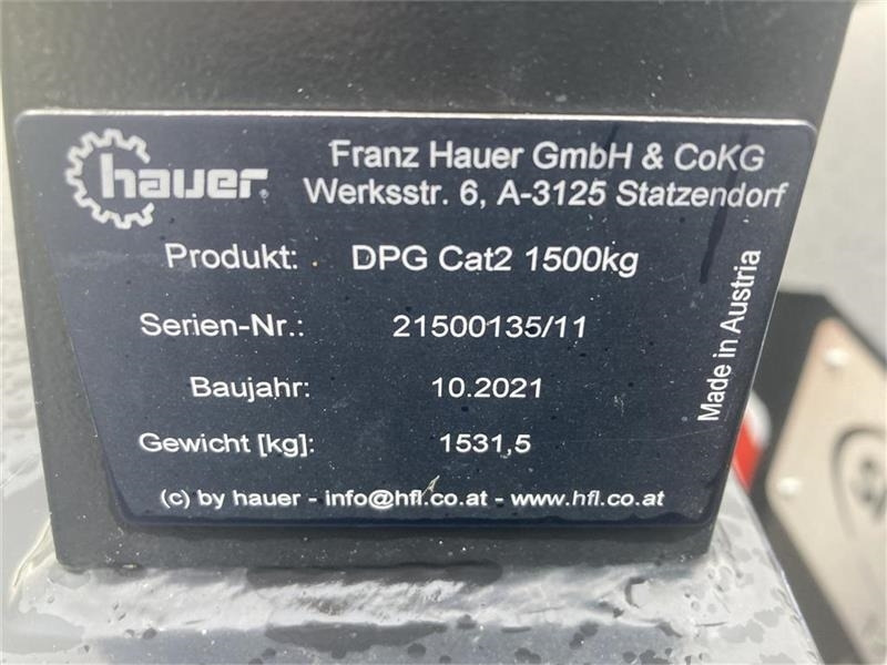 Hauer 1500 kg - Counterweight: gambar 4 Hauer 1500 kg - Counterweight: gambar 4